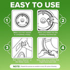 Renuv® Heavy Duty Washing Machine Cleaner and Descaler - Deep Cleaning Tablets For Front Load or Top Load Washer (12 XL Tablets - One Year Supply)