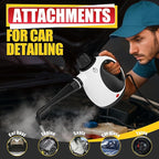 Pressurized Multi-Surface Handheld Steam Cleaner for Home with 12 pcs Accessories, Chemical-Free Multi-Purpose Steamer for Cleaning Car, Furniture, Floor, Tile Grout and Home Use