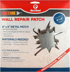 Red Devil 1219 8" x 8" ONETIME Wall Repair Patch, 5 Pack