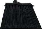 Janico 4051 Bristles Lobby Angle Broom, Flagged Bristles, Metal Handle,Black