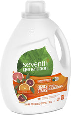 Seventh Generation Liquid Laundry Detergent, Fresh Citrus Scent, 90 oz (60 Loads)