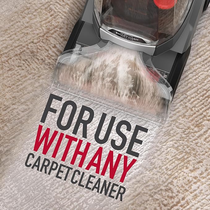 Hoover Renewal Deep Cleaning Carpet Shampoo, Concentrated Machine Cleaner Solution, 128oz Formula, AH30932, White