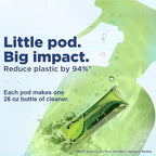 Windex Dissolve Concentrated Pods, Multisurface Cleaner Starter Kit contains 1 Reusable Bottle, 3 Concentrated Dissolvable Pods
