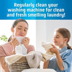 MIGHTY CLEAN Washing Machine Cleaner Tablets 24 Pack - 1 Year Supply, Septic Safe Washing Machine Cleaning Tablets, Washer Cleaner Tablet, Works with All Washers Including HE