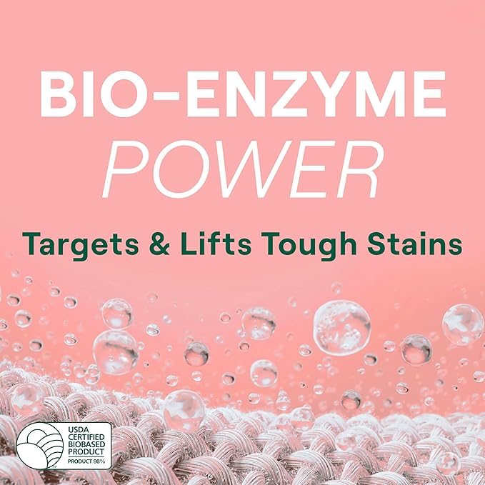 Seventh Generation EasyDose Laundry Detergent Ultra Concentrated Rose Washing Detergent 23 oz, Pack of 2