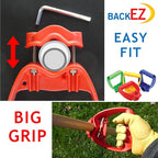 Back-Saving Tool Handle Attachment, EVR-Grip Upgrade, Labor-Saving Ergonomic Shovel Add-on Handle Green