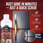 Stainless Steel Rust Remover and Stain Cleaner | NSF Approved | Non-Toxic & Food Safe | Quickly Cleans Commercial Equipment, Appliances, Grills, Sinks, and Tools - 5 liter