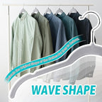 Sishynio Premium Velvet Shirt Hangers 30 Pack, Space-Saving Non-Slip Felt Hanger with 360° Swivel Hook, Slim Flocked Hangers for Strappy Dresses, Blouses, Tank Tops(Grey)