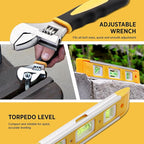 Start Pro 237-Piece Household & Auto Repair Tool Kit - General Hand Tool Set with Screwdrivers, Sockets, Wrenches & Plastic Storage Case, Portable for DIY