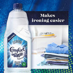 Comfort Ironing Water Fresh Sky Intense Vaporesse Deionised Water Gives Your Laundry a Clean, Fresh and Uplifting Fragrance Prevents Limscale for Easy Ironing 1 Litre (Buy 4)