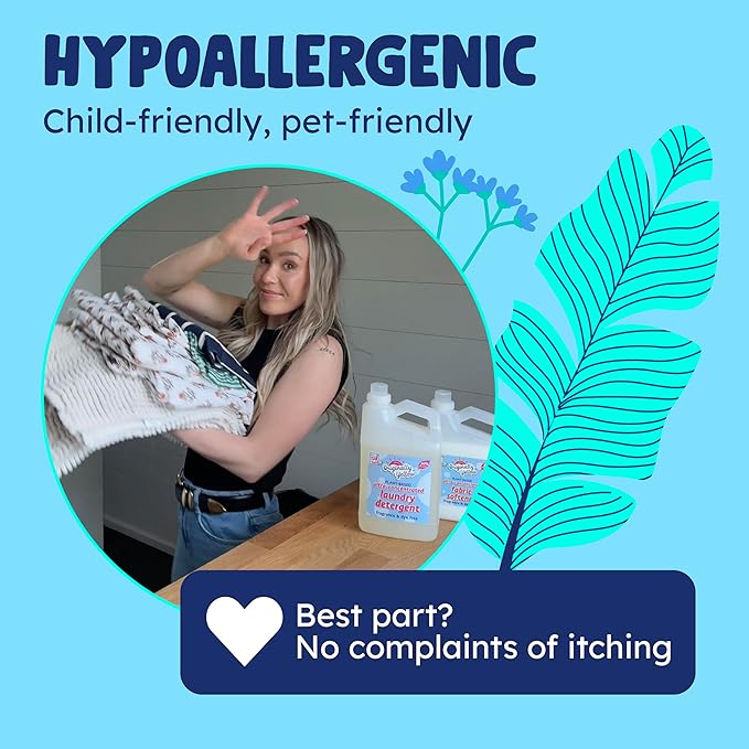 Originally Yellow Plant Based Fabric Softener | Fragrance & Dye-Free Laundry Softener Helps Remove Static & Wrinkles | High-Efficiency, Ultra-Concentrated Liquid Fabric Softener | 32 Oz