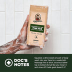 Dr. Squatch NEW Body Wash for Men with Nourishing, Natural Ingredients | No Paraben, Phthalate, Sulfate | All Day Moisture | Long Lasting Scent | Pine Tar & Coconut Castaway (14 oz, 2-Pack)