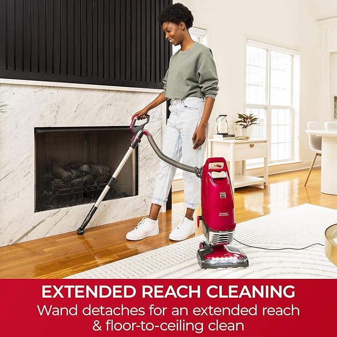 Kenmore Intuition BU4020 Bagged Upright Vacuum Pet Friendly Lift-Up Carpet Vacuum Cleaner 2-Motor Power Suction with HEPA Filter, Pet Handi-Mate, 3-in-1 Combination Tool for Carpet, Floor, Pet Hair