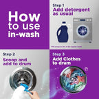 OxiClean Triple Action Odor Blasters Odor and Stain Remover Powder, Use with Detergent, Eliminates Tough Odors and Removes Stains, Color Safe and Chlorine Free, 4 lbs