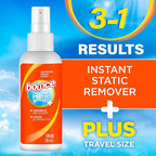 Bounce Anti Static Spray, 3 in 1 Anti Static & Instant Wrinkle Release, Odor Eliminator & Fabric Refresher, Rapid Touch Travel Spray (3 Oz, Pack of 1)