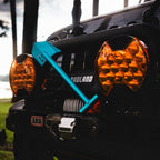 DMOS Nomad Shovel - Lightweight Aluminum Trowel for Camping, Overland, Hunting, & Off-Road Use - Azure - Mini