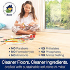 Bona Hardwood Floor Premium Spray Mop - Includes Hardwood Floor Cleaning Solution and Machine Washable Microfiber Cleaning Pad - Dual Zone Cleaning for Faster Cleanup - Spray Mop for Wood Floors