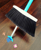 Broom, As Seen On Shark Tank. for Indoor and Outdoor Use Retractable Handle with Scrapper Making Sweeping Easy