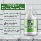 Drain and Grease Trap Maintainer- 2 Gallon (Contains 256 Treatments) - Biological Formula -Breaks Down Fats Oils and Grease - Grease Traps, Drain, Septic Systems and Sewers - Deodorizer