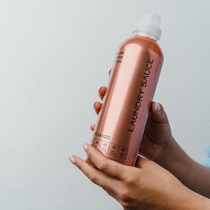 Laundry Sauce - Laundry Fabric Softener (Egyptian Rose) Luxury Fragrance, Softens & Preserves Fabric, Reduces Wrinkles, 19 Fl Oz