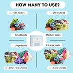 Eco Roots Laundry Detergent Sheets – 64 Loads Eco-Friendly Fresh Breeze Laundry Sheets, Travel Size, Biodegradable & Hypoallergenic – Zero-Waste Detergent Alternative