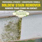 STAR RBITE O/C Mildew Stain Remover - Professional Strength, Quick-Acting, Multi-Surface Cleaner for Outdoor Furniture, Vinyl, and Grout - 1 Gallon (054400)