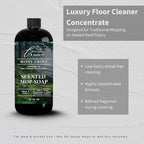 Lapew Misty Grove Scented Mop Soap - Luxury Floor Cleaner Concentrate for Mopping Tile, Laminate, Vinyl & Hardwood | Streak-Free, Low-Foam | 36 oz
