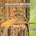 Billhook Sickle Machete for Yard Work Cutting Trees Heavy Duty machetes Mexicanos de Trabajo Best Machete Camping,Gardening Machete,Land Management,Hunting and Outdoor.