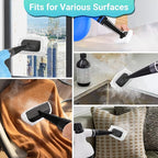 8 Pack Steam Mop Pads for Handheld Steam Cleaner, Compatible with Bissell Steam Shot, Wagner, PurSteam, McCulloch, Dupray, Comforday Steam Cleaner, Universal Washable Steam Cleaner Accessories