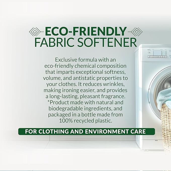 Fabric Softener Clothing - Forest Walk Vegan Fragrance - Enriched with Essential Oils - Bondi ADVANCED