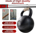 DSV Standard Squeegee Window Cleaner Tool 2-in-1 Window Squeegee for Window Cleaning, 60” Window Cleaning Squeegee Kit with Bendable Head, Window Cleaning Tool With Extension Pole for Home, Car, Glass