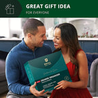 ROYAL CRAFT WOOD Luxury Bamboo Kitchen Drawer Organizer - Silverware Organizer - Utensil Holder and Cutlery Tray with Grooved Drawer Dividers for Flatware and Kitchen Utensils (5 Slot, Gray)