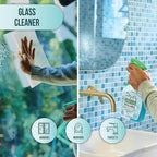 Mean Green Refillable Ultra Powered CONCENTRATE Glass Cleaner, Fresh, 14.3 Ounce, 6 Pack