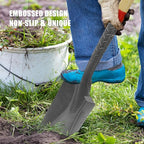 Flat Spade Garden Shovel Edging Spade with Wodden Handle for Gardening,Edging,Trenching, Planting Landscaping,43 inches
