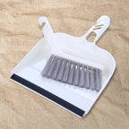 NOLITOY Mini Broom and Dustpan Set 2 Packs White Desktop Cleaning Supplies Table Sweeping Tools for Kitchen Home Office Tea Table Cleanup