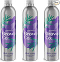 Grove Co. Ultimate Dish Soap Refills (3 x 16 Fl Oz) Removes 48-hr Stuck-on Food and Grease, Plastic Free Cleaning Products, 100% Natural Lavender Blossom & Thyme Fragrance