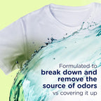 Downy RINSE & REFRESH Laundry Odor Remover and Fabric Softener for Activewear, Active Fresh Scent, 48 oz