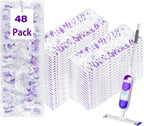 48 Pack PowerMop Refills Pads for Swiffer PowerMop Multi-Surface Mops and PowerMop Wood Mops，Disposable mop Pads Replacement for Floor Cleaning.