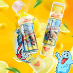 Travel Spray Bottle With Microfiber Cap - All Purpose Cleaner - Lemon (2 Pack)