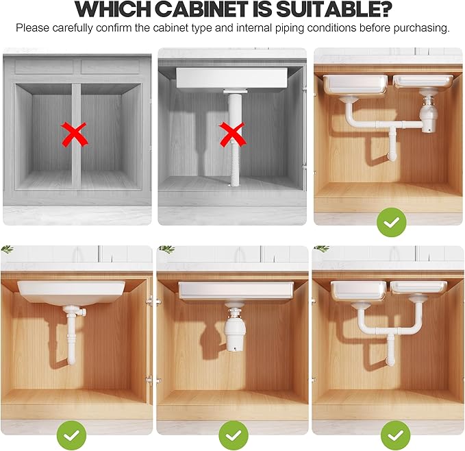 1 Pack-19"-32"W Expandable Under Sink Organizer With Upgrade Ball-Bearing Slide,2-Tier Pull Out Under Cabinet Organizer Height Adjustable,Not Suitable For Cabinets With Partitions In The Middle