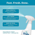 Lively Laundry Stain Remover (2 Pack), Fragrance-Free, Biodegradable Formula