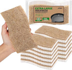 AIDEA XL Sponges Kitchen, 12Count, Non-Scratch Scrub Sponge, Large Natural Sponge for Non Stick Cookware, Cellulose Cleaning Sponge for Dishes, Kitchen, Bathroom, Household