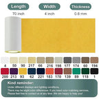 Canvas Repair Tape, 4×63 Inches Yellow Waterproof Self-Adhesive Patch for Outdoor Gear, Durable and Weatherproof Fabric Tape for Boat Covers, Couch,Tents, Sofas, Sun Shades, Awnings, and Lounge Chairs