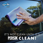 Pure-Sky Microfiber Cleaning Cloth - JUST ADD Water No Detergents Needed – Streak Free Magic Ultra Microfiber Polishing Towel - for Windows, Glass, Mirror and Screen - Leaves no Wiping Mark