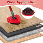 Scrub Brush for O-Cedar, Scrubber Mop Head Compatible with Ocedar Spin Mop Easy Wring 1 Tank,Upgraded Full Bristle of Cedar Scrubber Attachment,Floor Scrubber Brush,Wall Tile Bathroom Scrubber,2 Pack
