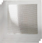 3 Pcs 6 Inch Wall Patch Repair, Drywall Repair Patch Self Adhesive Drywall Patch and Fiberglass Repair Kit, Heavy Duty Dry Wall Hole Repair Patch for Drywall Plasterboard (6 x 6 Inch)
