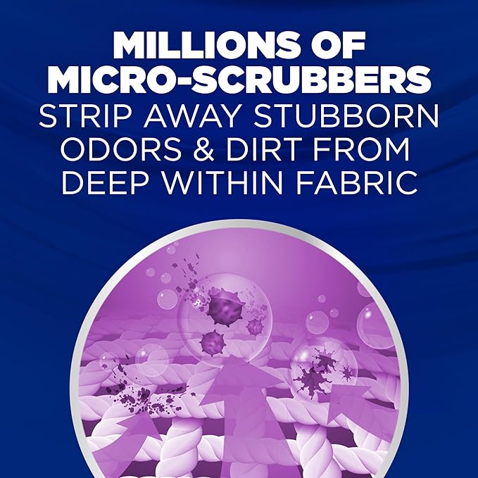 Arm & Hammer Laundry Detergent Power Paks, Radiant Burst | Odor Removing Formula | 44 Count, Pack of 4