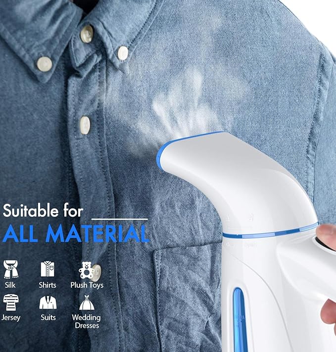 OGHom Steamer for Clothes, Handheld Clothing Steamer for Garment, 240ml Big Capacity 700W Portable Travel Steam Iron (Only for 120V)