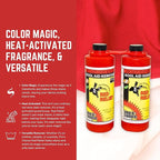 Pro's Choice Red Relief Stain Remover for Clothes Laundry - Stain Removal for Kool Aid & Synthetic Food Colors - Fabric, Carpet & Couch Dye Remover - Red Wine Spot Eraser (2 Pint Set)