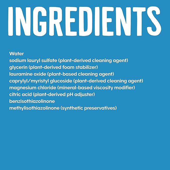 Seventh Generation Dish Liquid Soap Free & Clear liquid soap Dishwashing Soap Dish Soap for sensitive skin 19 oz